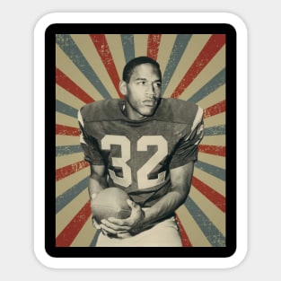 O.J. Simpson Sticker